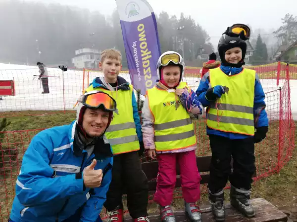 Wieżyca - Kolano Zimowisko - Pierwsze kroki z nartami - karnety w cenie