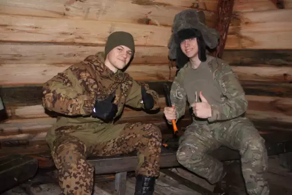 Drzewina Zimowy obóz survivalowo-militarny Winter Military Chill Camp